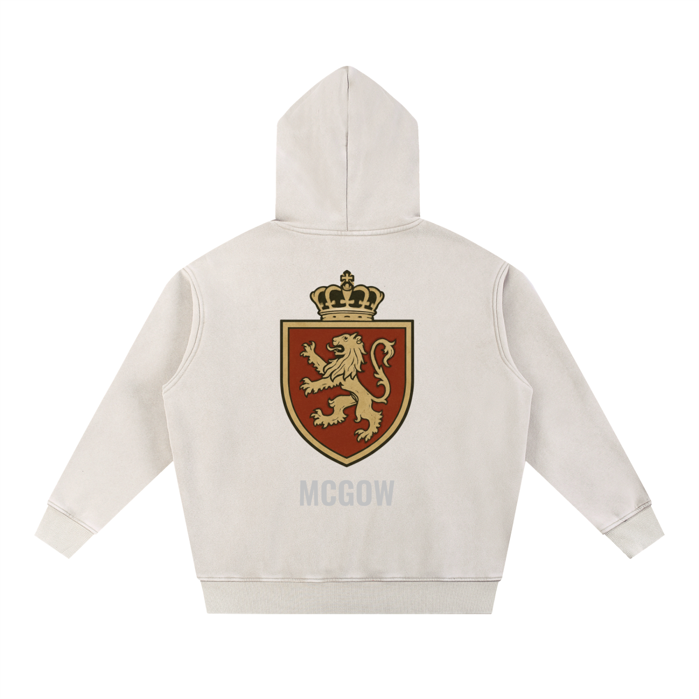 Snow Wash Fleece Oversize Hoodie